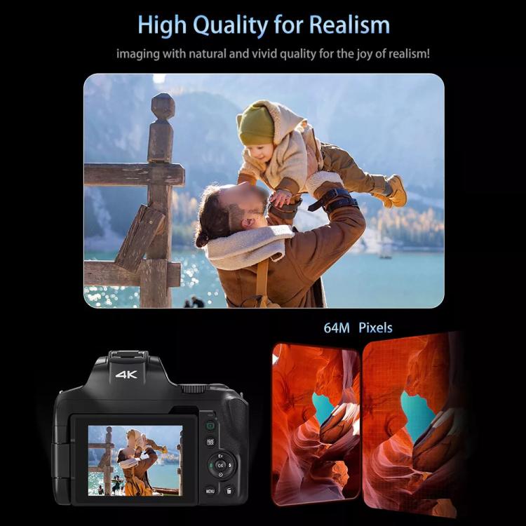 Ordro 4K Ultra HD Rotating Screen Optical Zoom Digital Camera, G700 Ordro 4K Ultra HD Rotating Screen Optical Zoom Digital Camera, G700